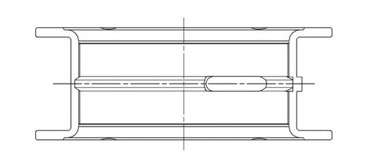 ACL Ford 4 2300cc OHV Twin Cam (Dual Spark Plug) .020in Oversized High Performance Main Bearing Set