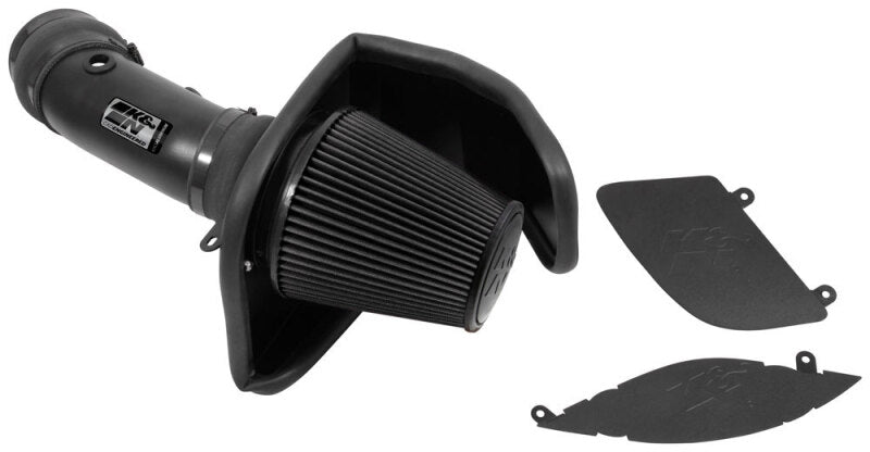 Load image into Gallery viewer, K&amp;N 17-23 Dodge Charger/Challenger Hellcat SC 6.2L V8 DRYFLOW Performance Air Intake System
