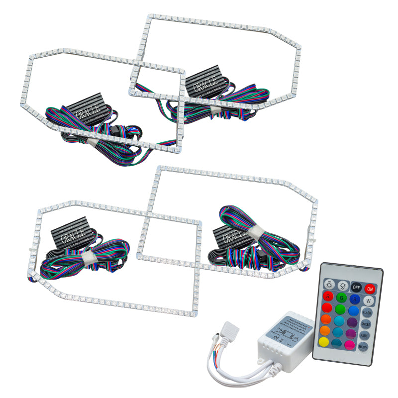 Load image into Gallery viewer, Oracle Chevy Silverado 14-15 Halo Kit Non-Projector Style - w/ Simple Controller
