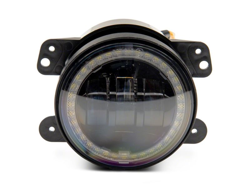 Load image into Gallery viewer, Raxiom 07-18 Jeep Wrangler JK Axial Series 4-In LED Fog Lights w/ Halo
