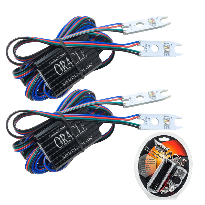 Load image into Gallery viewer, Oracle 15-17 Ford F-150 Headlight DRL Upgrade Kit - ColorSHIFT
