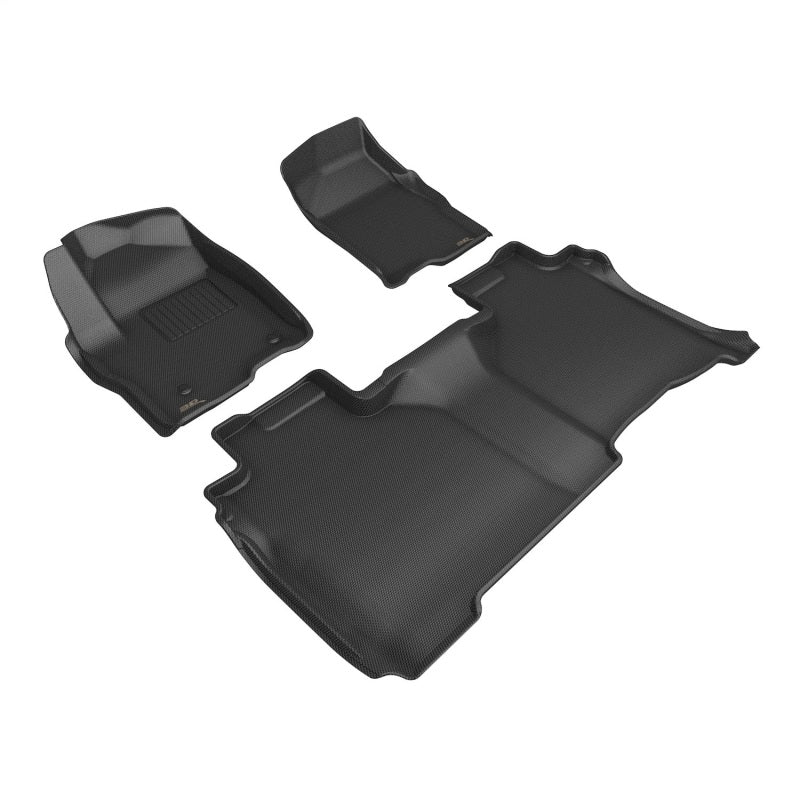 Load image into Gallery viewer, 3D MAXpider 19-26 GMC Sierra 1500 Double Cab Kagu Black Full Set
