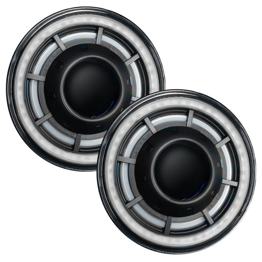 ORACLE Lighting 0718 Jeep Wrangler JK Oculus 7in ColorSHIFT Bi-LED Projector Headlights