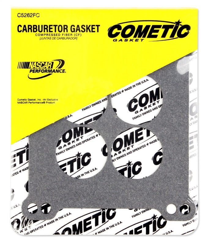 Load image into Gallery viewer, Cometic Holley 4 BBL .060in Fiber Carburetor Mounting Gasket - 4 Hole - 1.750in Holes
