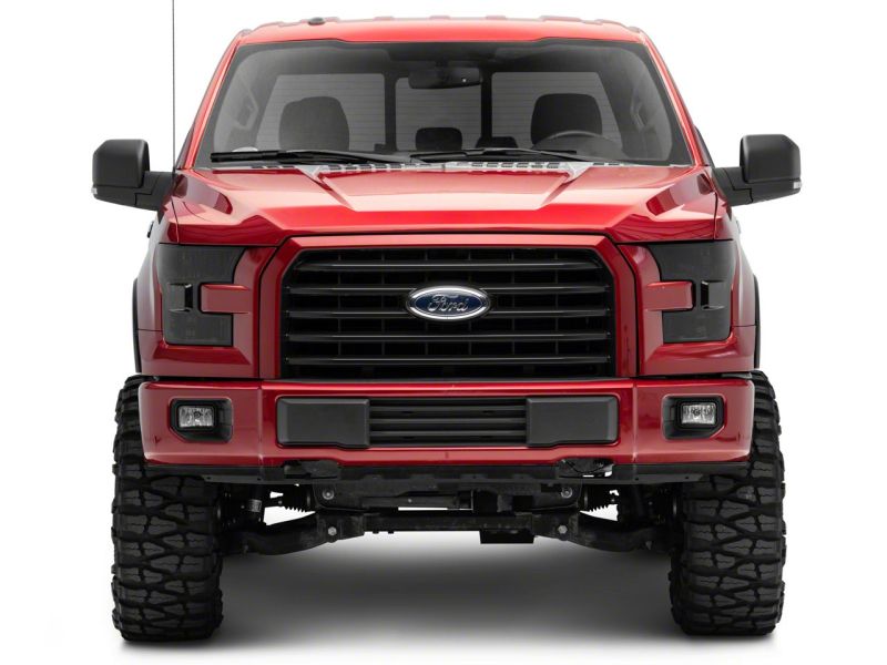 Load image into Gallery viewer, Raxiom 15-17 Ford F-150 Axial OEM Style Rep Headlights- Chrome Housing- Smoked Lens

