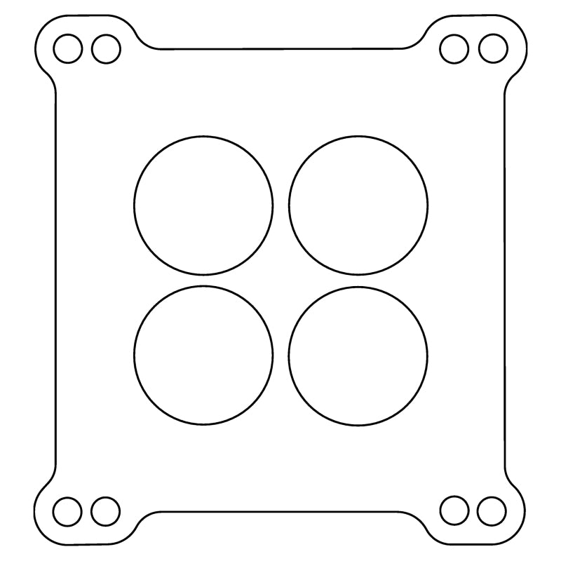 Load image into Gallery viewer, Cometic Carter AFB Holley 4 Barrel .039in Fiber Carburetor Gasket - 4-Hole - Double Drilled
