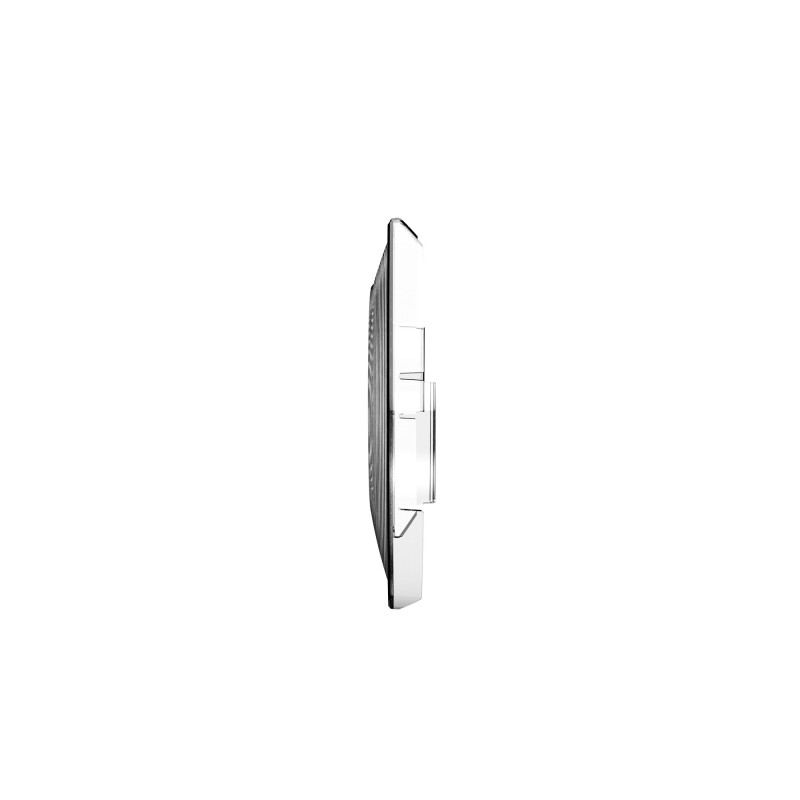 Load image into Gallery viewer, KC HiLiTES SlimLite 8in. LED Light Shield SAE Driving (Shield Only) - Clear
