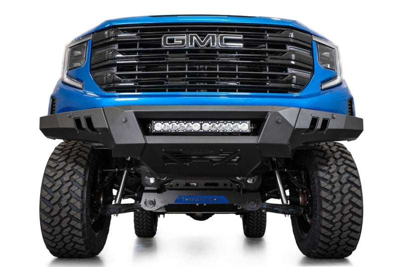 Load image into Gallery viewer, Addictive Desert Designs2022+ GMC 1500 Black Label Front Bumper
