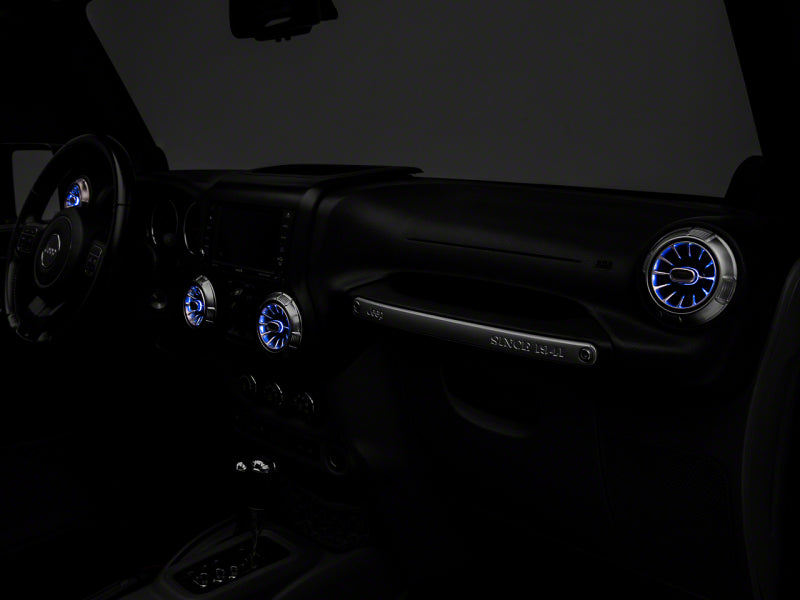 Load image into Gallery viewer, Raxiom 11-18 Jeep Wrangler JK LED Ambient Vent Lighting Kit
