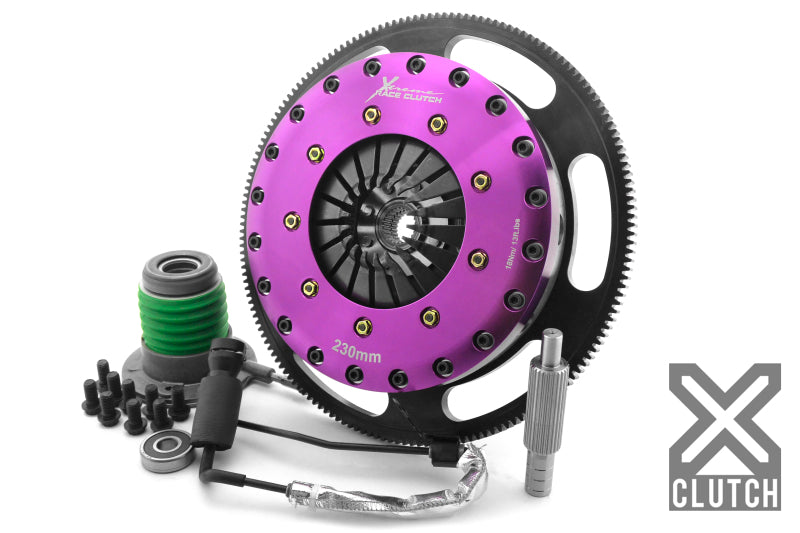 Load image into Gallery viewer, XClutch 09-13 Chevrolet Corvette ZR1 6.2L 9in Twin Solid Organic Clutch Kit
