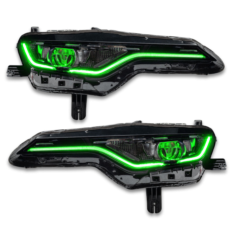 Load image into Gallery viewer, Oracle 19-21 Chevy Camaro SS/RS RGBW+A Headlight DRL Upgrade Kit - ColorSHIFT
