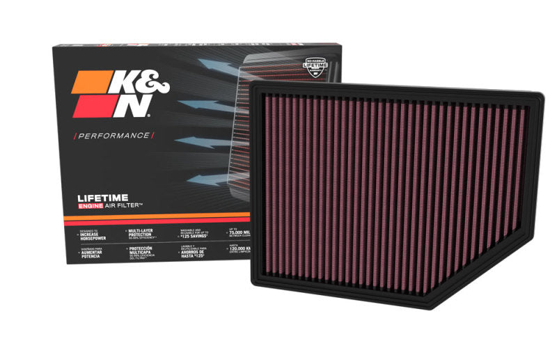 Load image into Gallery viewer, K&amp;N 22-23 Ford Bronco Raptor 3.0L V6 Replacement Air Filter
