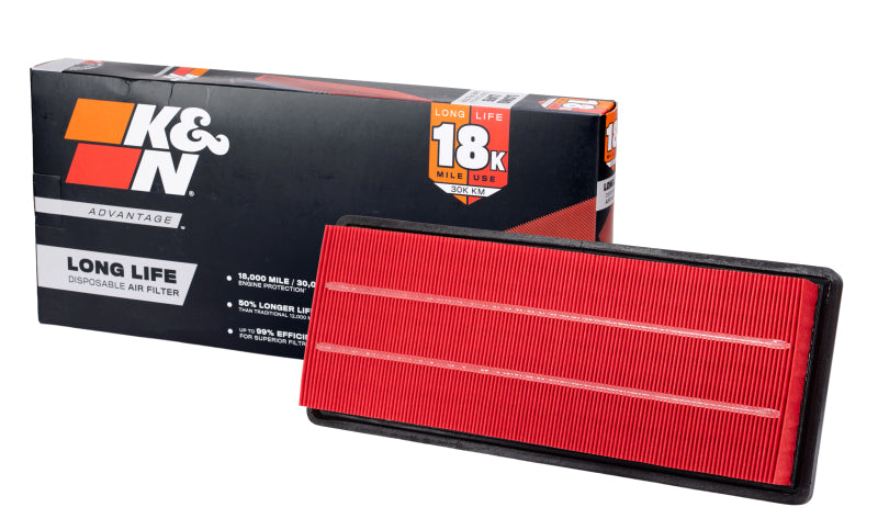 Load image into Gallery viewer, K&amp;N Universal Air Filter 4in Flg 7-1/2in B 4-1/2in T 8in H Gen 3
