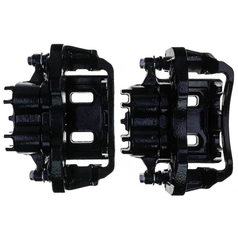 Load image into Gallery viewer, Power Stop 00-05 Ford Excursion Rear Black Caliper - Pair w/Bracket
