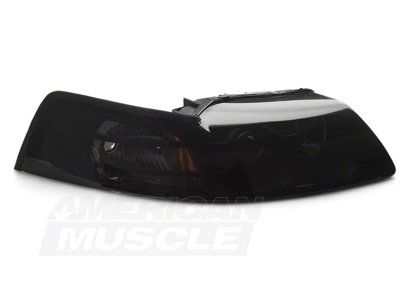 Load image into Gallery viewer, Raxiom 99-04 Ford Mustang Axial Series Projector Headlights- Black Housing (Smoked Lens)
