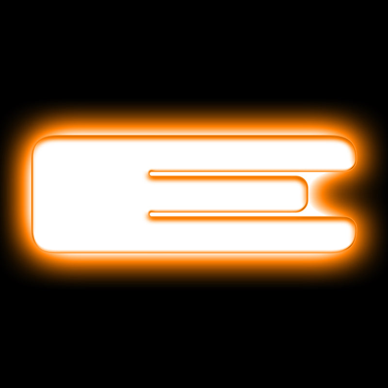 Load image into Gallery viewer, ORACLE Lighting Universal Illuminated LED Letter Badges - Matte Wht Surface Finish - E
