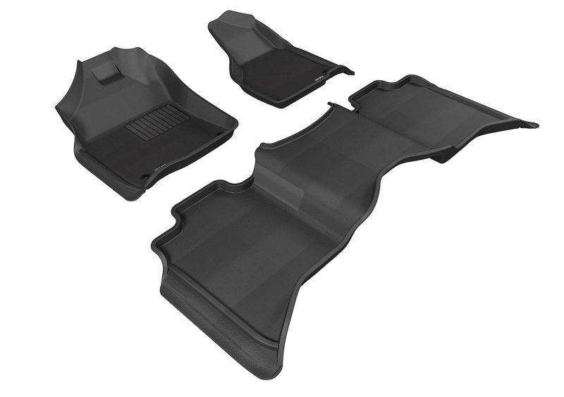 Load image into Gallery viewer, 3D MAXpider 12-24 Dodge Ram 1500 Crew Cab / 2500 / 3500 Crew Cab / MEGA Cab Kagu Black Full Set
