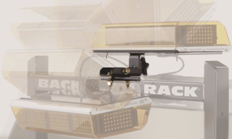 Load image into Gallery viewer, BackRack Light Bracket 16in x 7in Base Center Mount Folding
