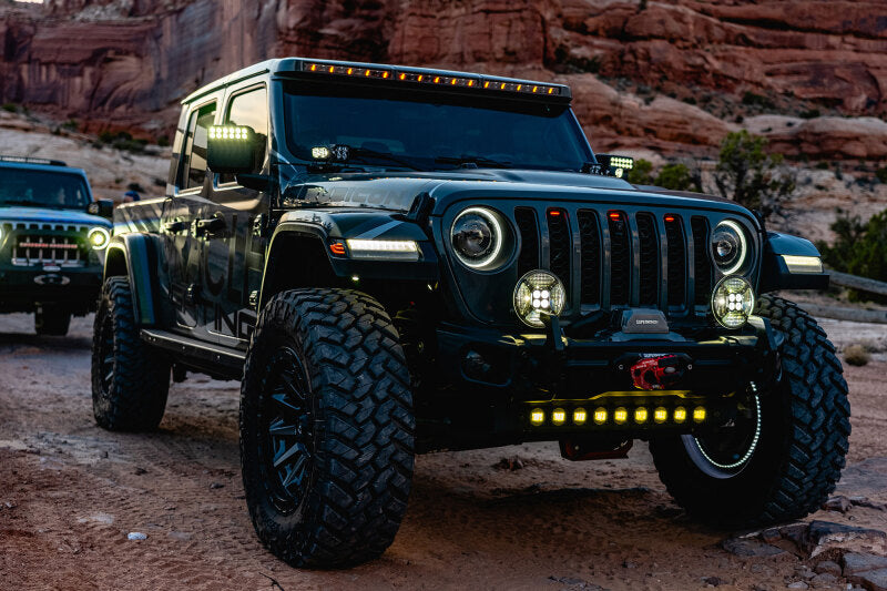 Load image into Gallery viewer, Oracle Jeep Wrangler JL/Gladiator JT Integrated Windshield LED Light Bar System
