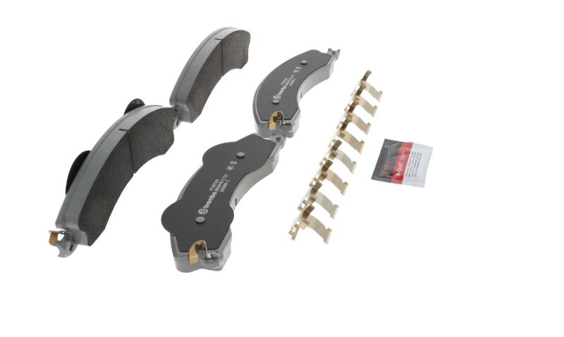 Load image into Gallery viewer, Brembo 09-17 Chevrolet Silverado 2500 HD/GMC Sierra 2500 HD/Silverado 3500 HD Front NAO Brake Pad
