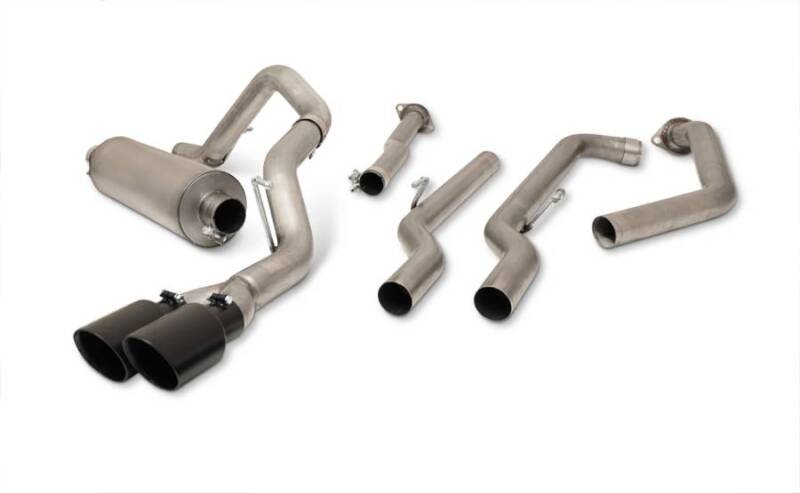 Load image into Gallery viewer, Gibson 22-24 Toyota Tundra 3.5L-T V6 Crew Max Black Elite Stainless Cat Back Dual Sport Exhaust
