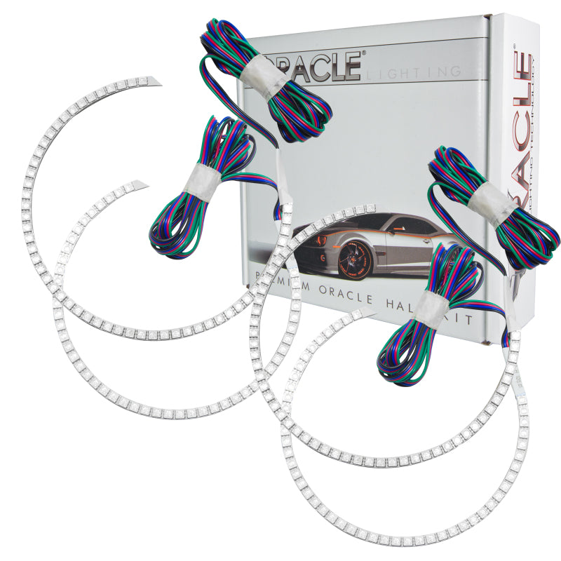 Load image into Gallery viewer, Oracle Ford F250/350 11-16 Halo Kit (Round Ring Design) - ColorSHIFT w/ 2.0 Controller
