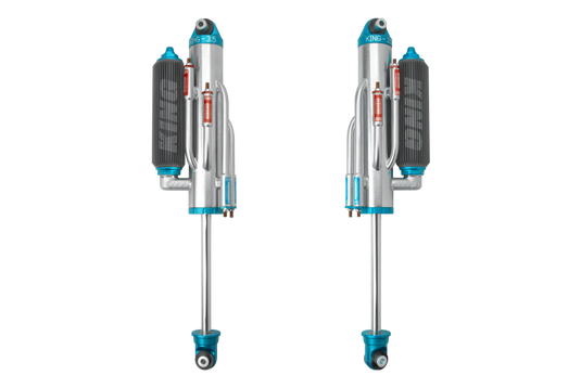 King Shocks 2021+ RAM 1500 TRX Rear 3.5 Dia Full Adjustable 4 Tube Bypass w/ Finned Res Shock (Pair)