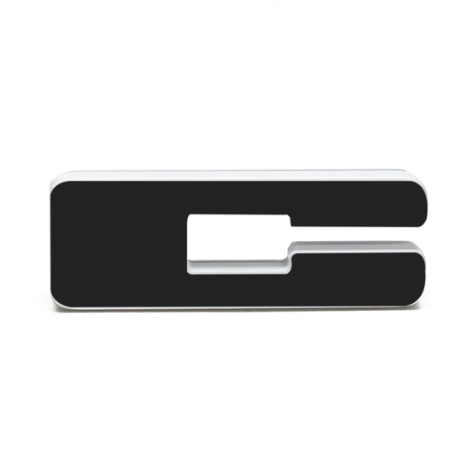 ORACLE Lighting Universal Illuminated LED Letter Badges - Matte Blk Surface Finish - C