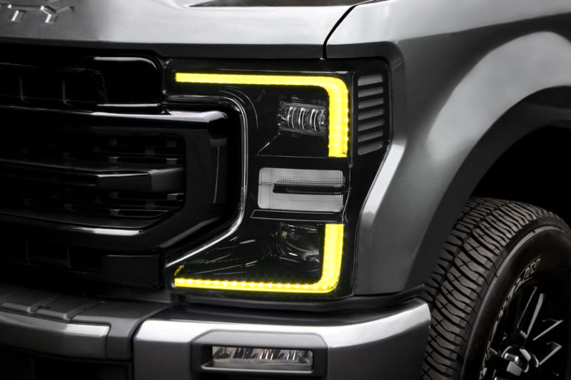 Load image into Gallery viewer, Oracle 2022 Ford F250/350 Super Duty Dynamic ColorSHIFT Headlight DRL Kit w/Switchback
