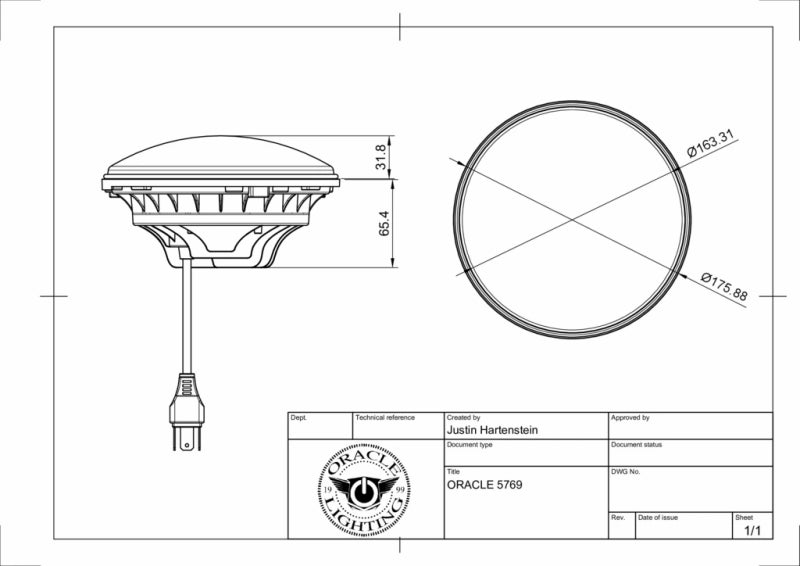 Load image into Gallery viewer, Oracle 7in High Powered LED Headlights - NO HALO - Black Bezel SEE WARRANTY
