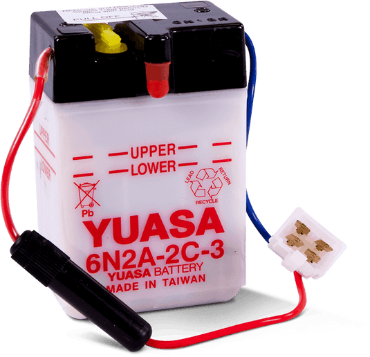Yuasa 6N2A-2C-3Conventional 6-Volt Battery