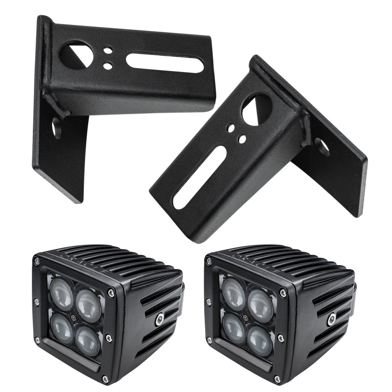 Load image into Gallery viewer, Oracle Jeep JK Lower Windshield Mount Brackets/Lights Combo
