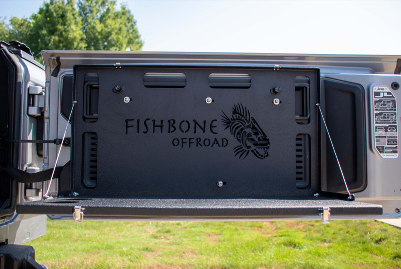 Load image into Gallery viewer, Fishbone Offroad  Tailgate Table - Black
