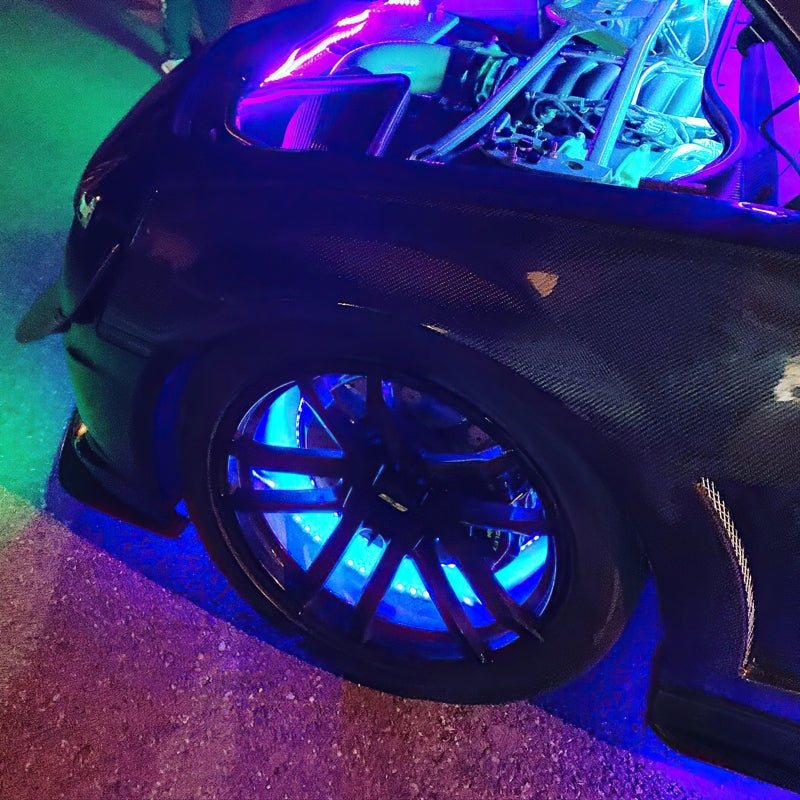 Load image into Gallery viewer, Oracle LED Illuminated Wheel Rings - ColorSHIFT Dynamic - ColorSHIFT - Dynamic
