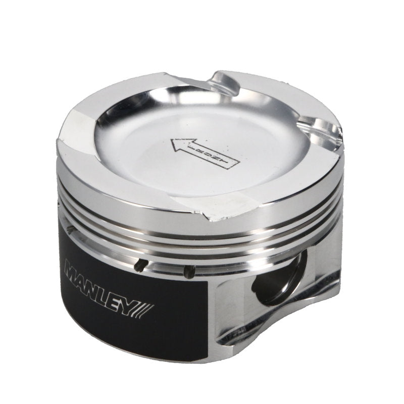 Load image into Gallery viewer, Manley BMW N54B30 32cc Platinum Series Dish Extreme Duty Piston Set
