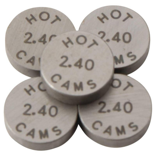Hot Cams Shim Kits 2.400mm Thickness - 5 Pack