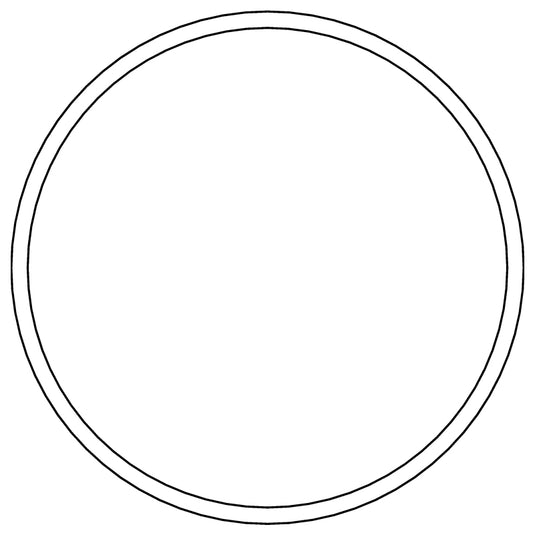 Cometic Holley 4500 Dominator .060in Fiber Air Cleaner Mounting Gasket - 7.3125in Diameter
