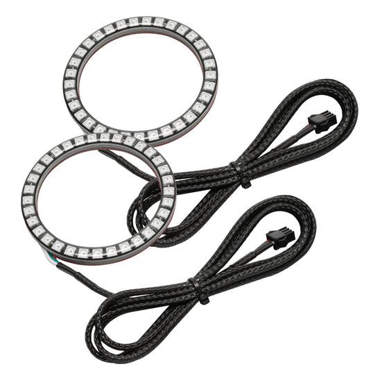 Oracle 15-17 Ford Mustang Dynamic RGB+A Projector Surface Mount Fog Light Halo Kit -