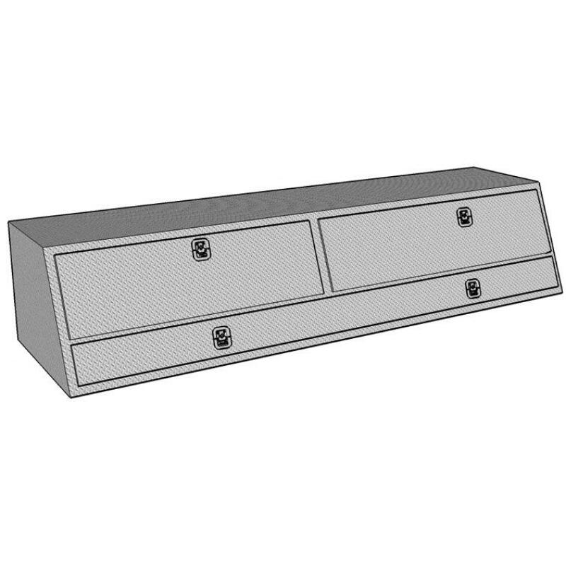 Load image into Gallery viewer, Westin/Brute Contractor TopSider 96in w/ Doors - Aluminum
