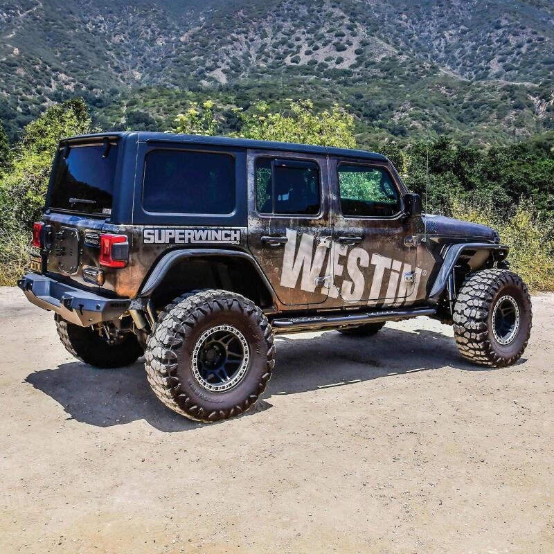 Load image into Gallery viewer, Westin 18-23 Jeep Wrangler JL Unlimited 4dr Rock Slider - Textured Black
