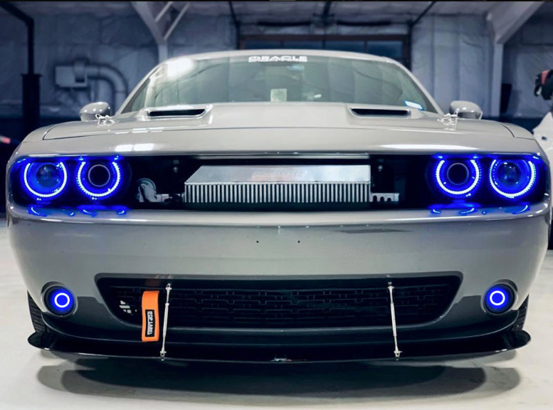 Load image into Gallery viewer, Oracle 15-23 Dodge Challenger Dynamic Surface Mount Headlight Halo Kit -
