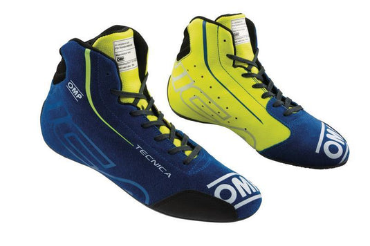 OMP TECNICA SHOES my2025 FIA 8856-2018 BLACK / RED SZ 44