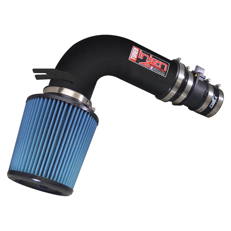 Load image into Gallery viewer, Injen 14-18 Dodge Ram 3.0L V6 Wrinkle Black Power-Flow Short Ram Intake
