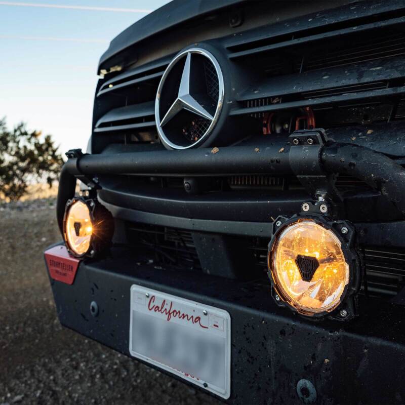 Load image into Gallery viewer, KC HiLiTES Gravity Titan LED 6in. - Pair Pack (SAE Driving Beam)
