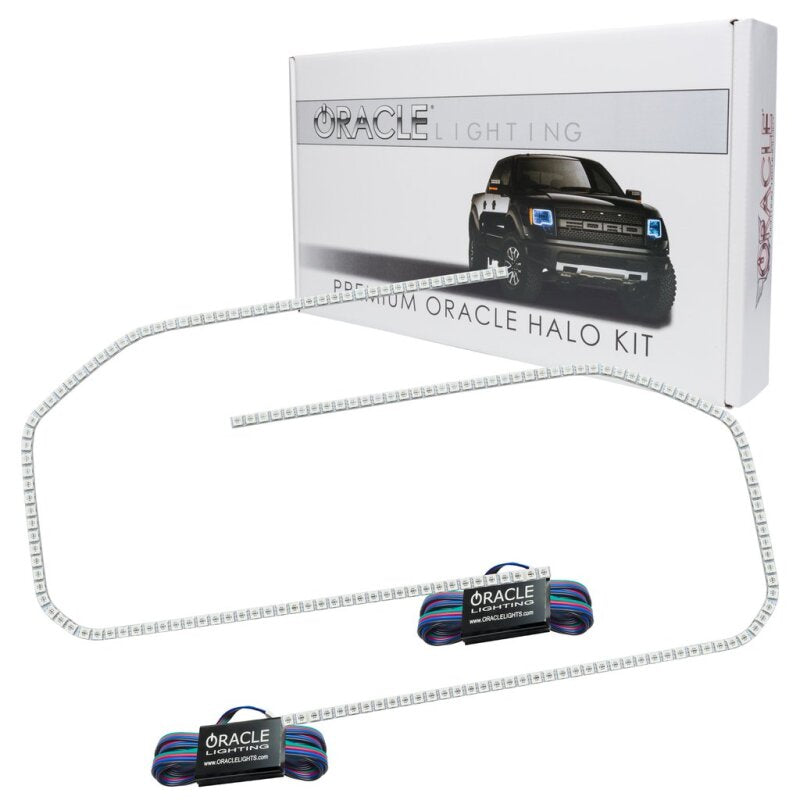 Load image into Gallery viewer, Oracle 16-18 GMC Sierra Headlight DRL Upgrade Kit - ColorSHIFT w/ 2.0 Controller
