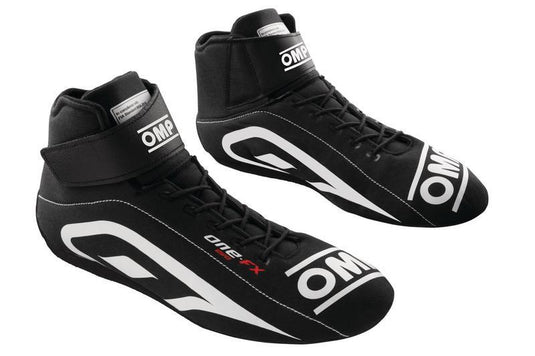 OMP ONE EVO FX SHOES FIA 8856-2018 BLACK SZ 48