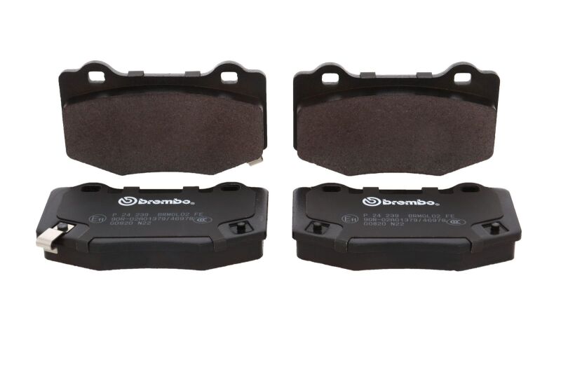 Load image into Gallery viewer, Brembo OE 15-22 Ford Mustang PRIME Low-Met Brake Pad - Rear
