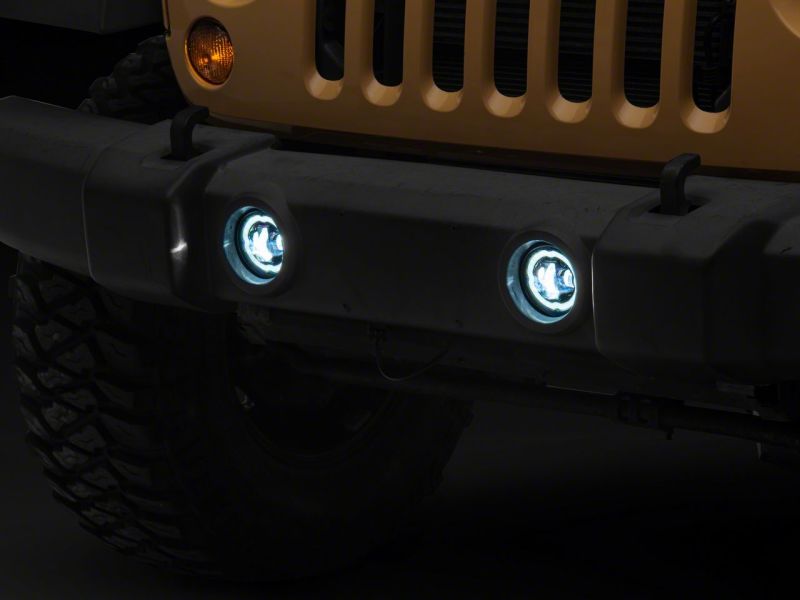 Load image into Gallery viewer, Raxiom 18-23 Jeep Wrangler JL Axial Series Angel Eye LED Fog Lights
