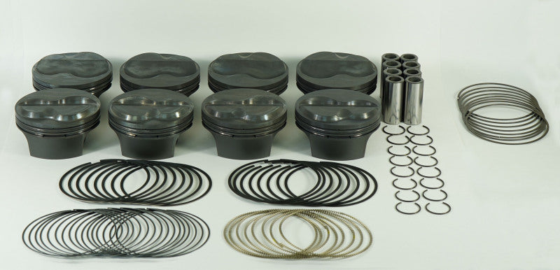Load image into Gallery viewer, Mahle MS Chevrolet Small Block 393cid 4.155 x 1.062RCH 9.0cc 13.6CR Pistons (Set of 8)
