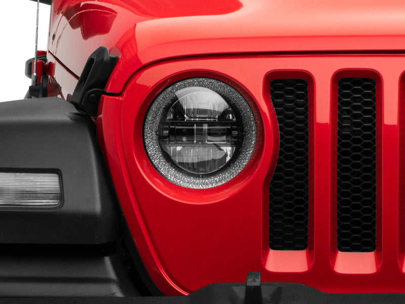 Load image into Gallery viewer, Raxiom 18-22 Jeep Wrangler JL/JT Axial Series LED Headlights- Black Housing (Clear Lens)
